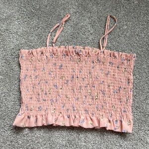 Floral crop top